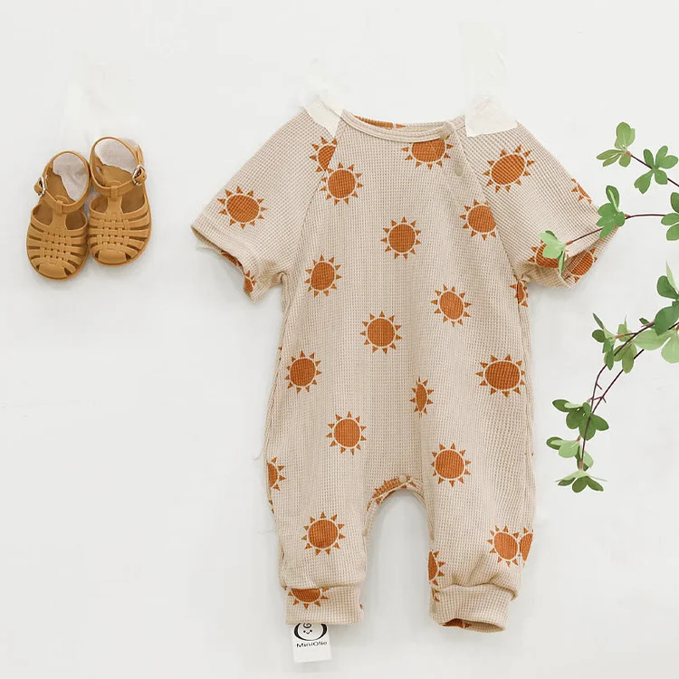Baby Sunshine Newborn Crew Neck Romper