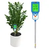 6 in 1 Soil Tester Fertility/Temp/Moisture/Sunlight/Humidity/PH Meter for Garden