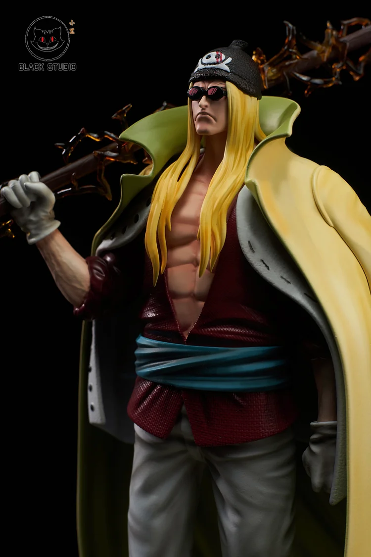 PRE-ORDER Black studio One Piece Limejuice & Howling Gab Statue(GK)