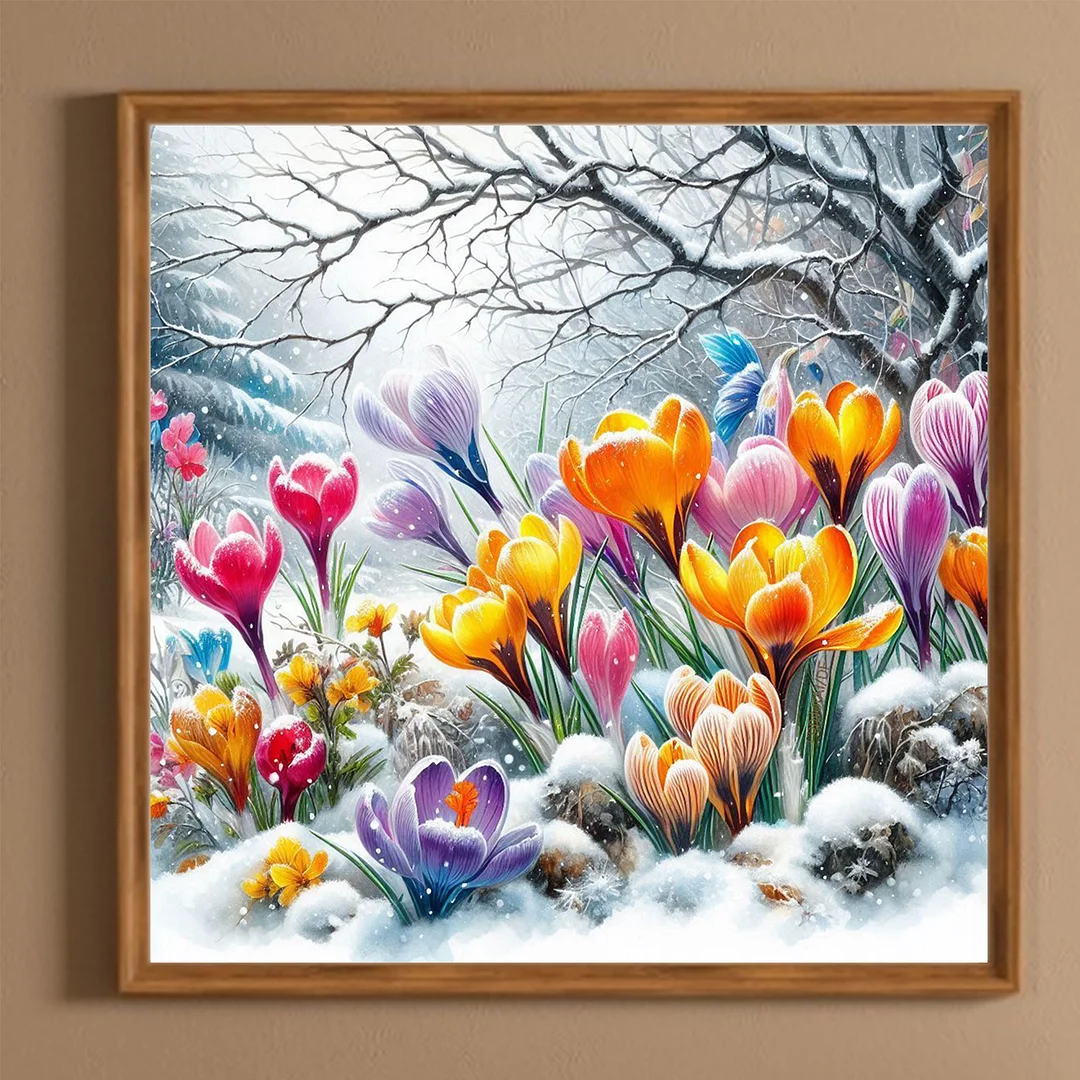 Diamond Painting - Full Round Drill - Flowers(Canvas|40*40cm)