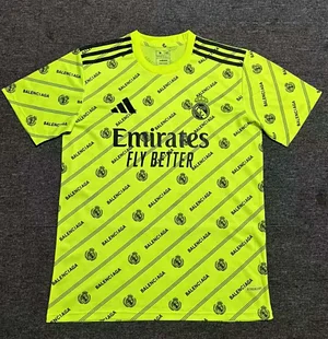 2025/2026 Real Madrid Special Edition Fluorescent Green Football Shirt1:1 Thai Quality