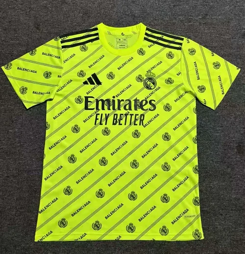 2025/2026 Real Madrid Special Edition Fluorescent Green Football Shirt1:1 Thai Quality
