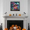 Diamond Painting - Partial Special Shaped Drill - Halloween Owl(Canvas|30*30cm)