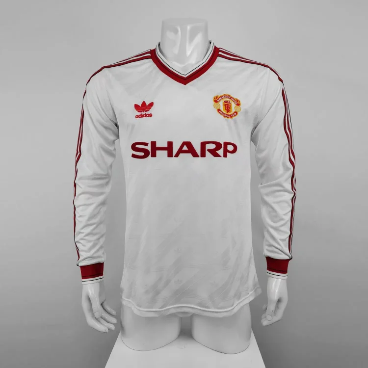 1986/1988 Manchester United away long-sleeved retro jersey