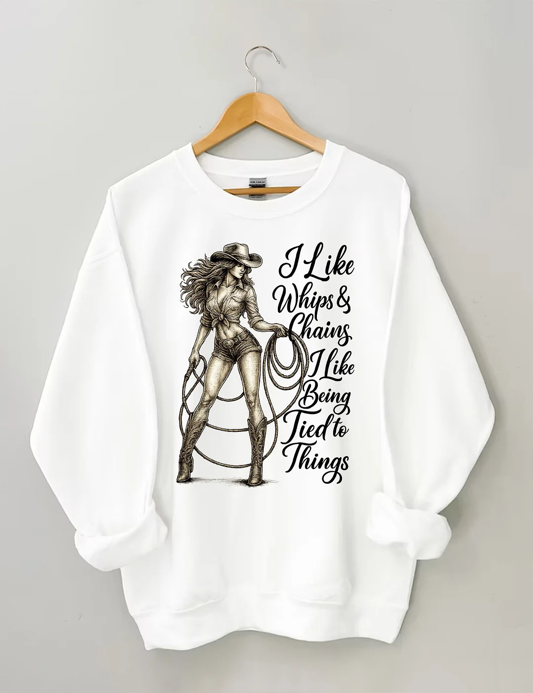 Western Whips & Chains Sweatshirt
