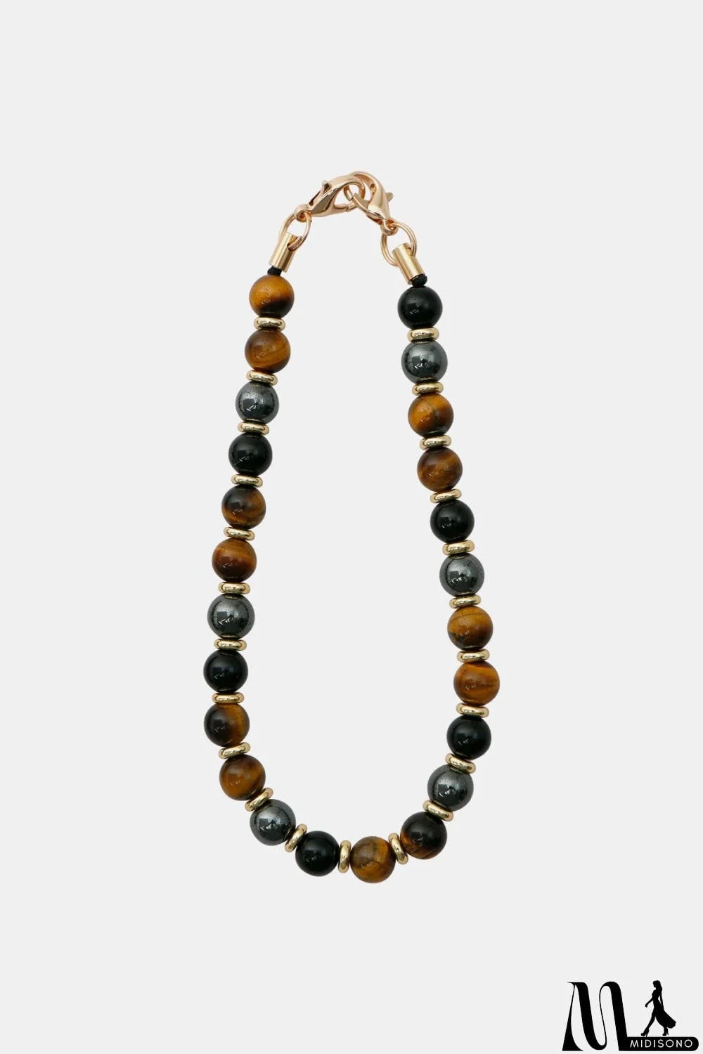 MidiSono - Natural Stone Beads Key Chain