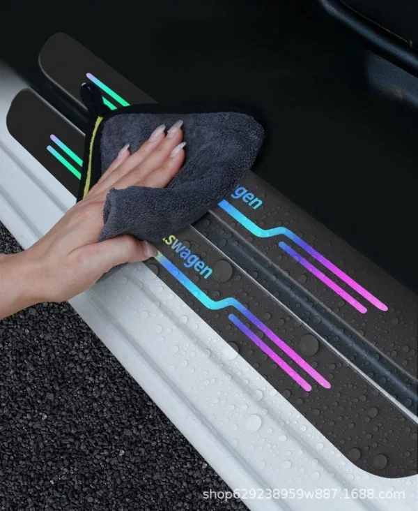 Car Colorful Door Sill Strip