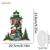 2D Flat Christmas Lighthouse Print DIY Table Top Diamond Painting Ornament Kits