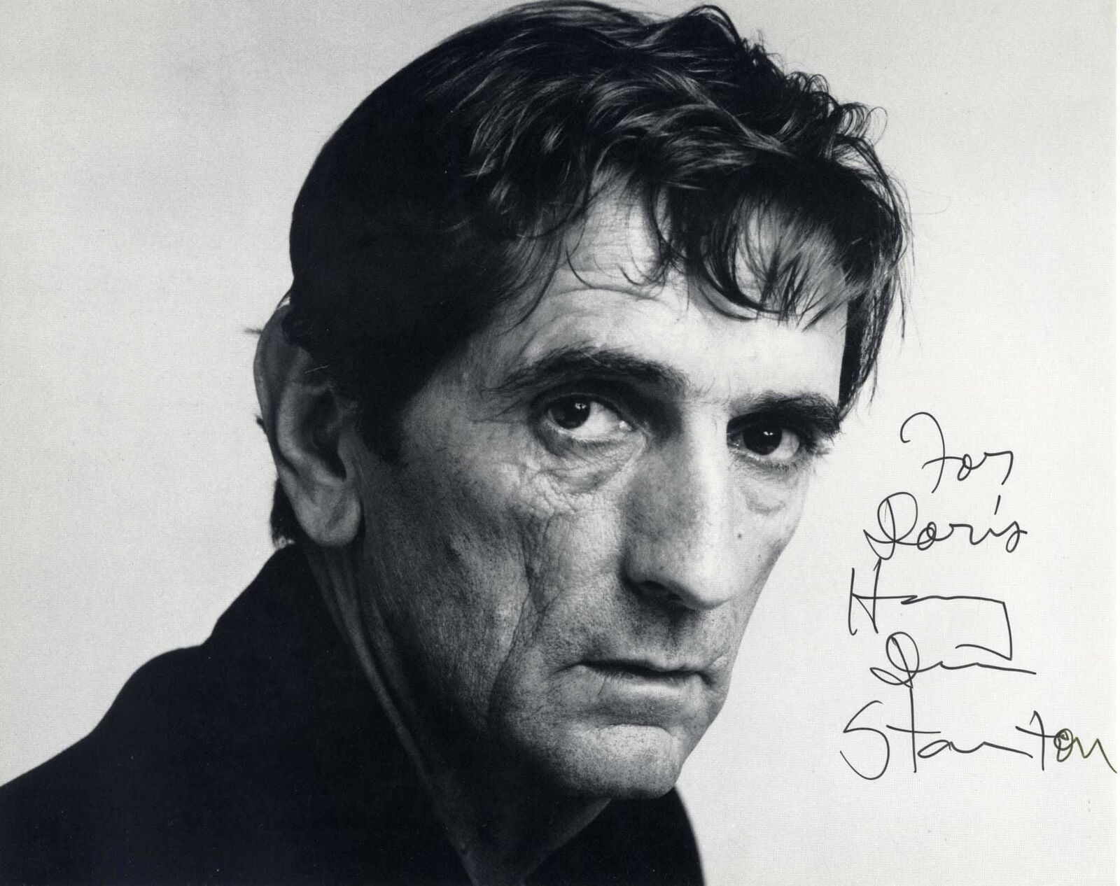 ACTOR Harry Dean Stanton autograph, signed Photo Poster painting