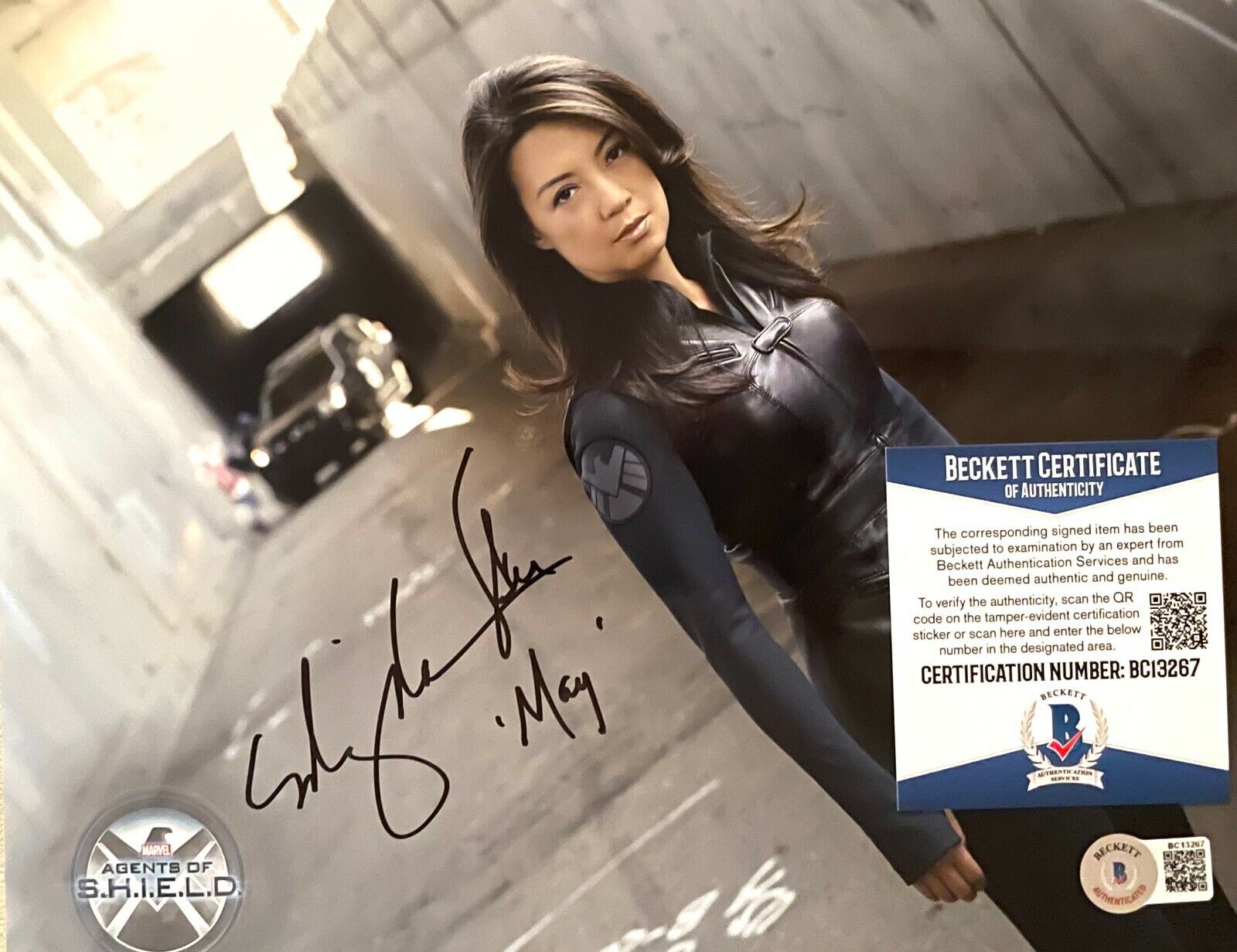 Ming-Na Wen Agents of S.H.I.E.L.D. Original Signed 8X10 Photo Poster painting #3 w/Beckett COA