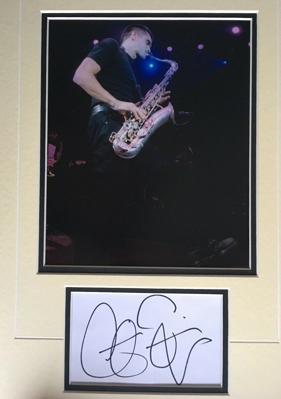 CURTIS STIGERS - CHART TOPPING MUSICIAN / SINGER - SUPERB SIGNED Photo Poster painting DISPLAY