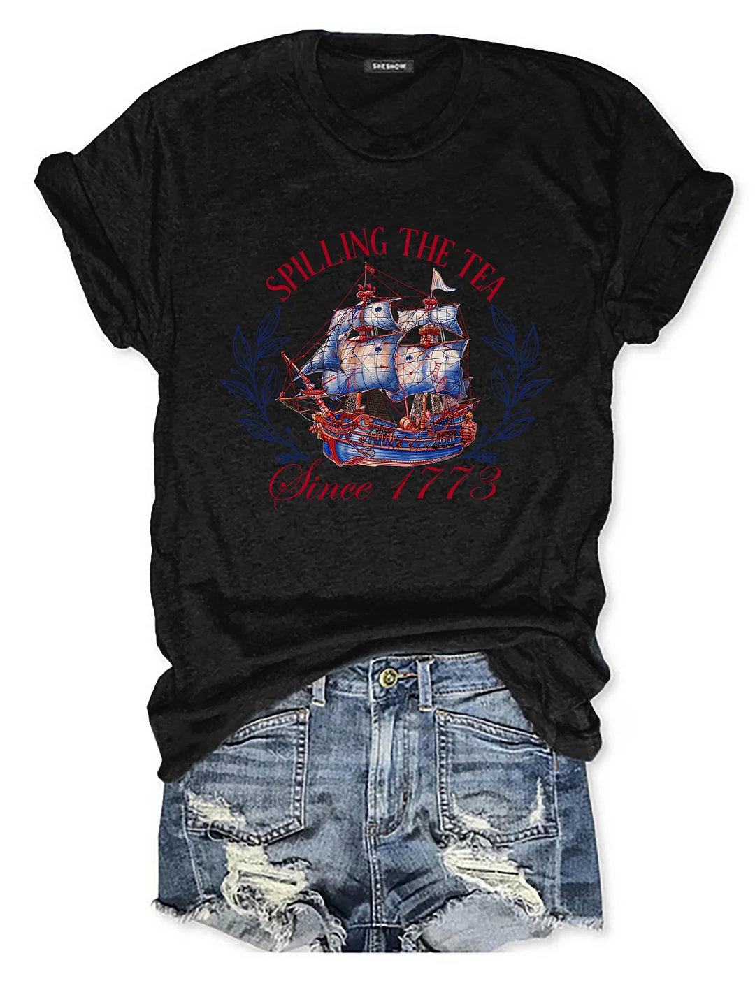 Spilling The Tea Since 1773 T-shirt