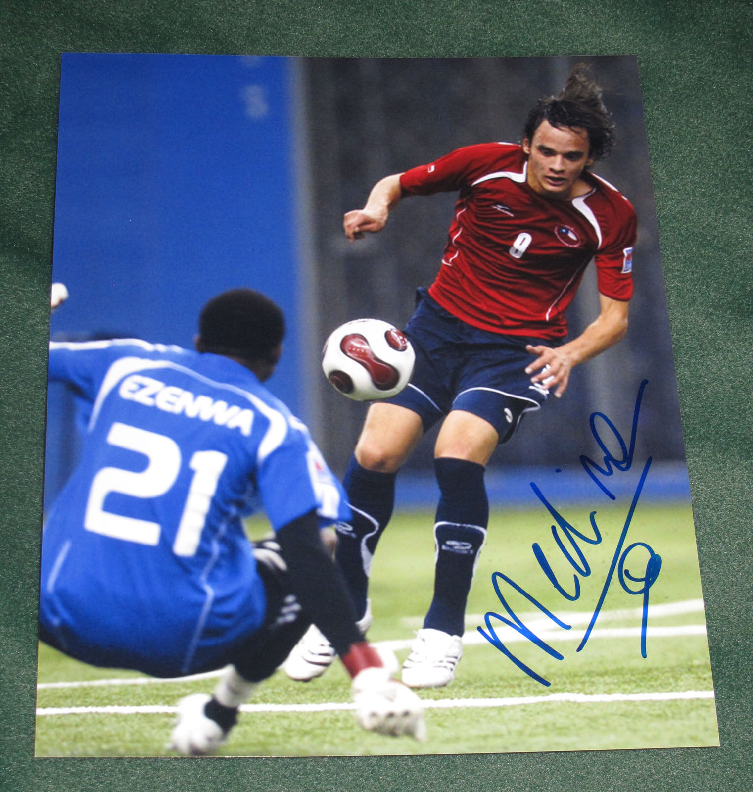 NICOLAS MEDINA signed CHILE