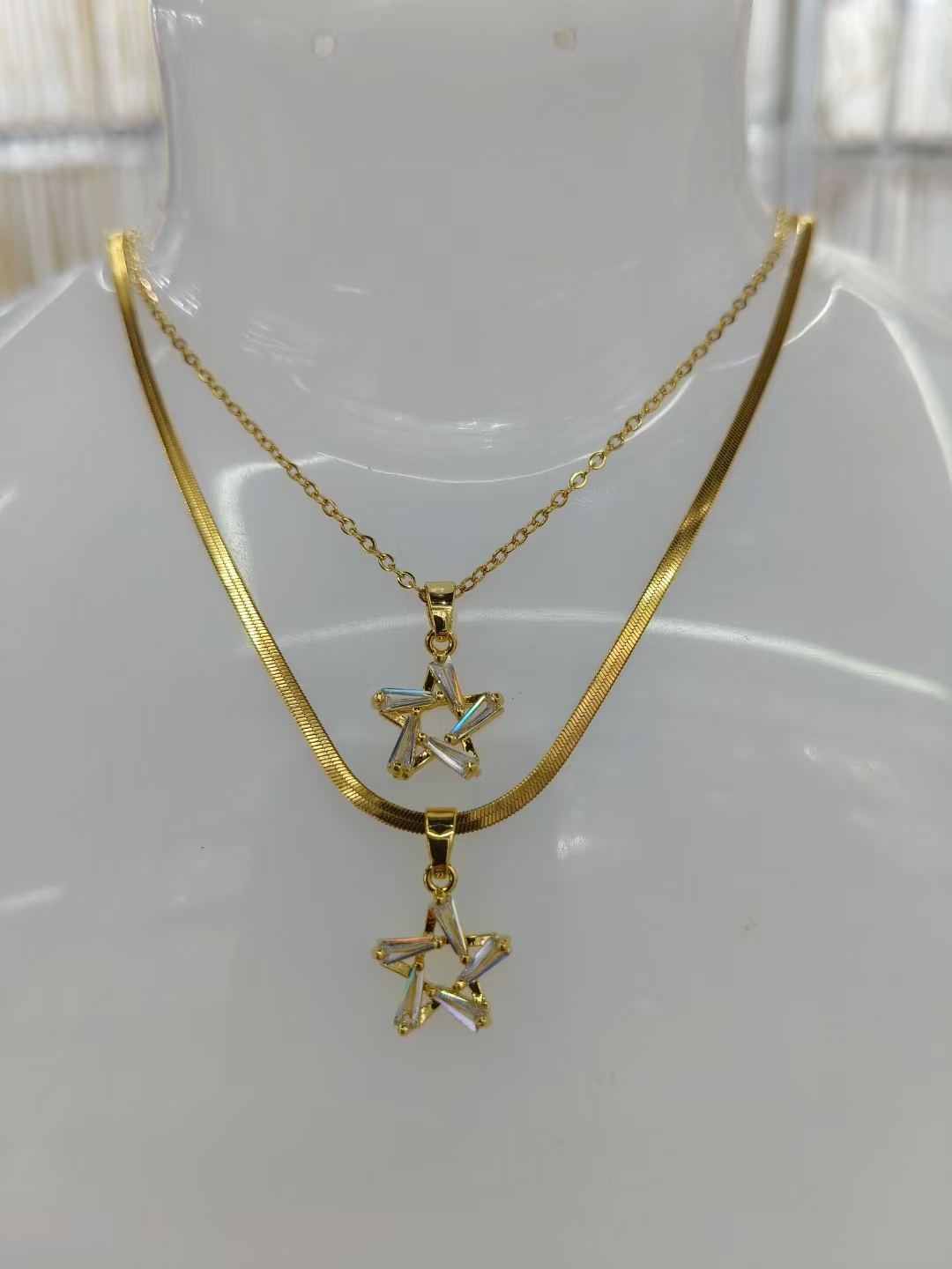Star Zircon Accessories Necklace