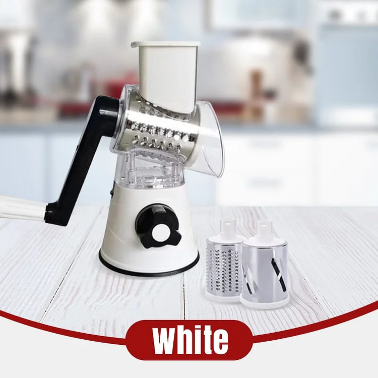🔥Multifunctional Manual Rotary Grater & Chopper 