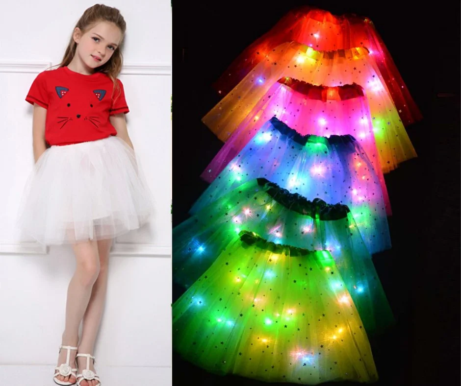 Magical & Luminous LED Tutu Skirt-14 Color