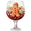 (Multi-Style)Christmas-Partial Special Shaped Diamond Painting 30*30CM