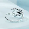 925 Sterling Silver Scorpian Cuff Ring （Adjustable Ring）