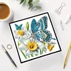 50 Pages DIY Butterfly Flower Diamond Painting Notebook