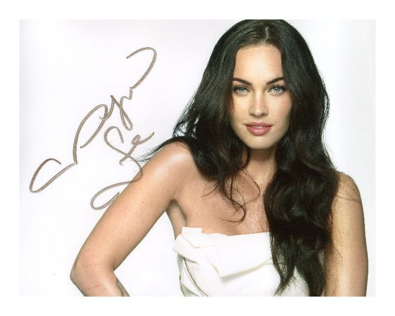 MEGAN FOX AUTOGRAPHED SIGNED A4 PP POSTER Photo Poster painting PRINT 13