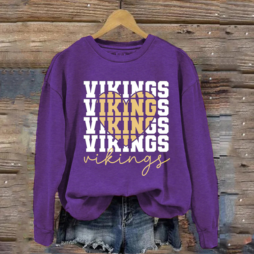 Vikings Love Sweatshirt