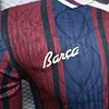 2025/2026 Long Sleeve Barcelona 125th Anniversary Version Football Jersey 1:1 Thai quality