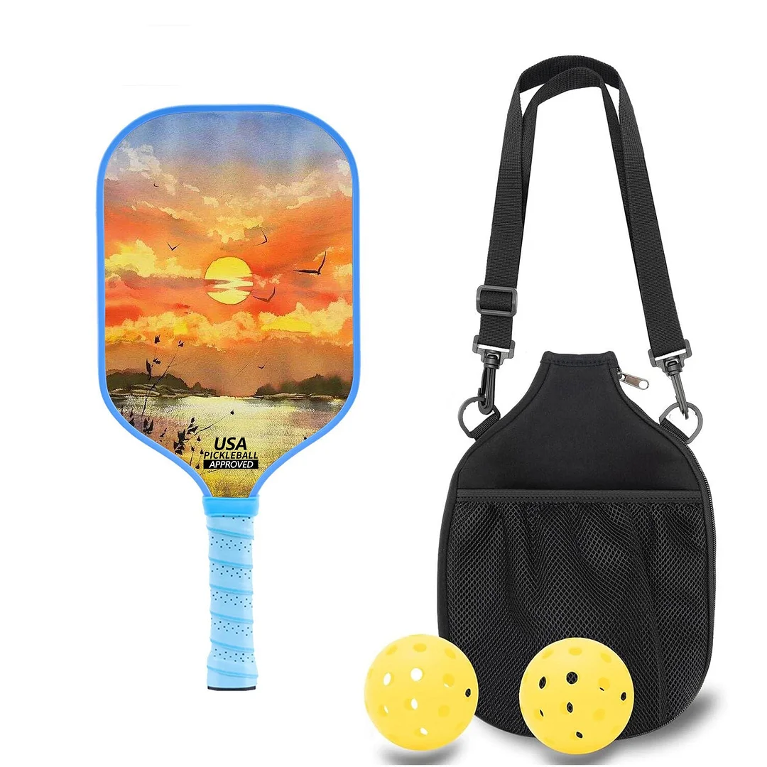 Original Paddle (16mm) T700 Sandblasted Carbon Fiber-Sunrise Sky Paddle