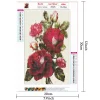 Blooming Roses | Full Round Diamond Painting Kits