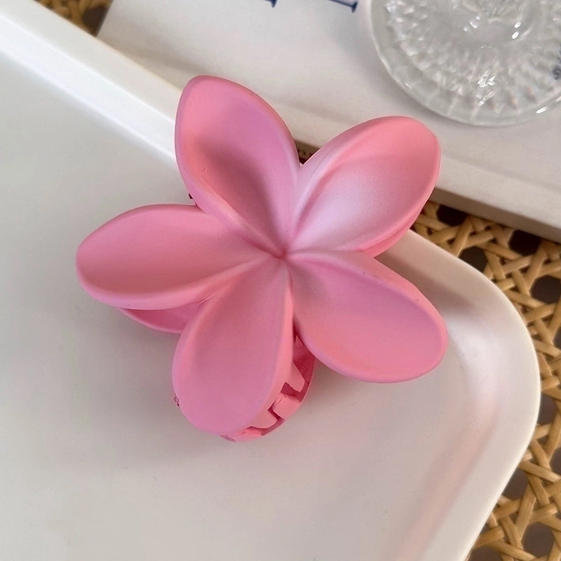 Women’s Hawaiian Vacation Tropical Flower Arylic Hair Claws