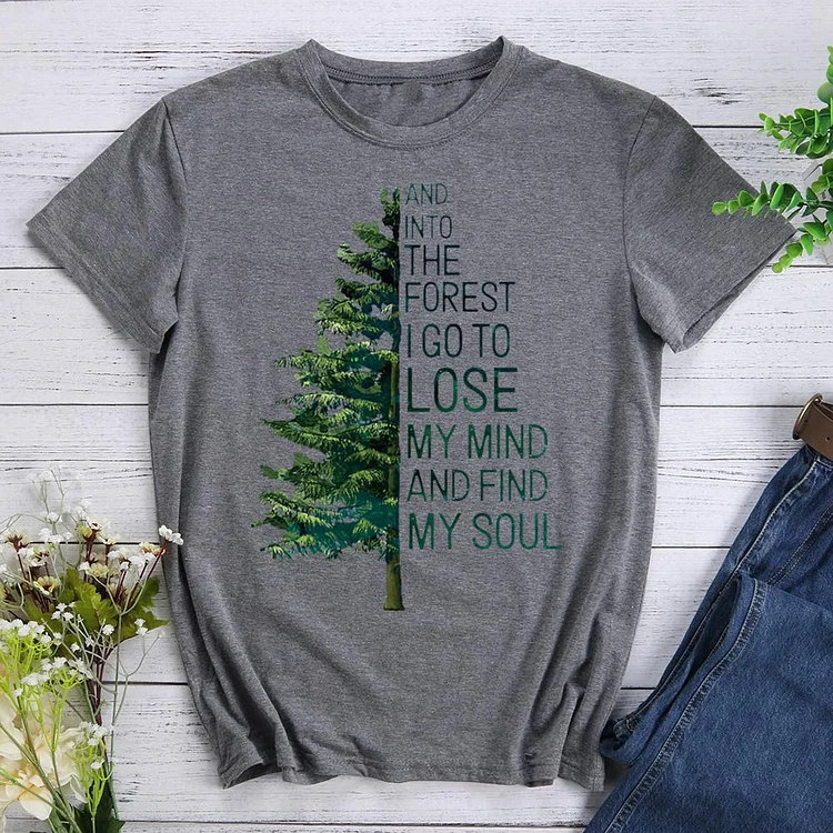 And Into The Forest hiking Hiking Tee V2-04480