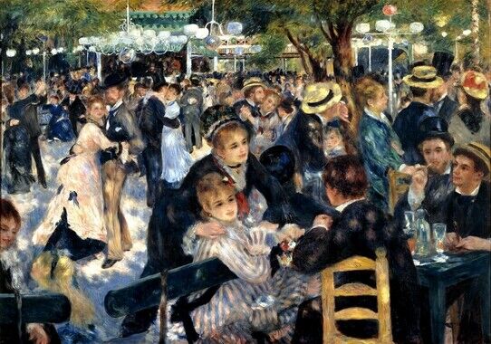 RENOIR FAMOUS PAINTINGS 1 - ART - Photo Poster painting POSTER - GLOSS INSERT -  POST!