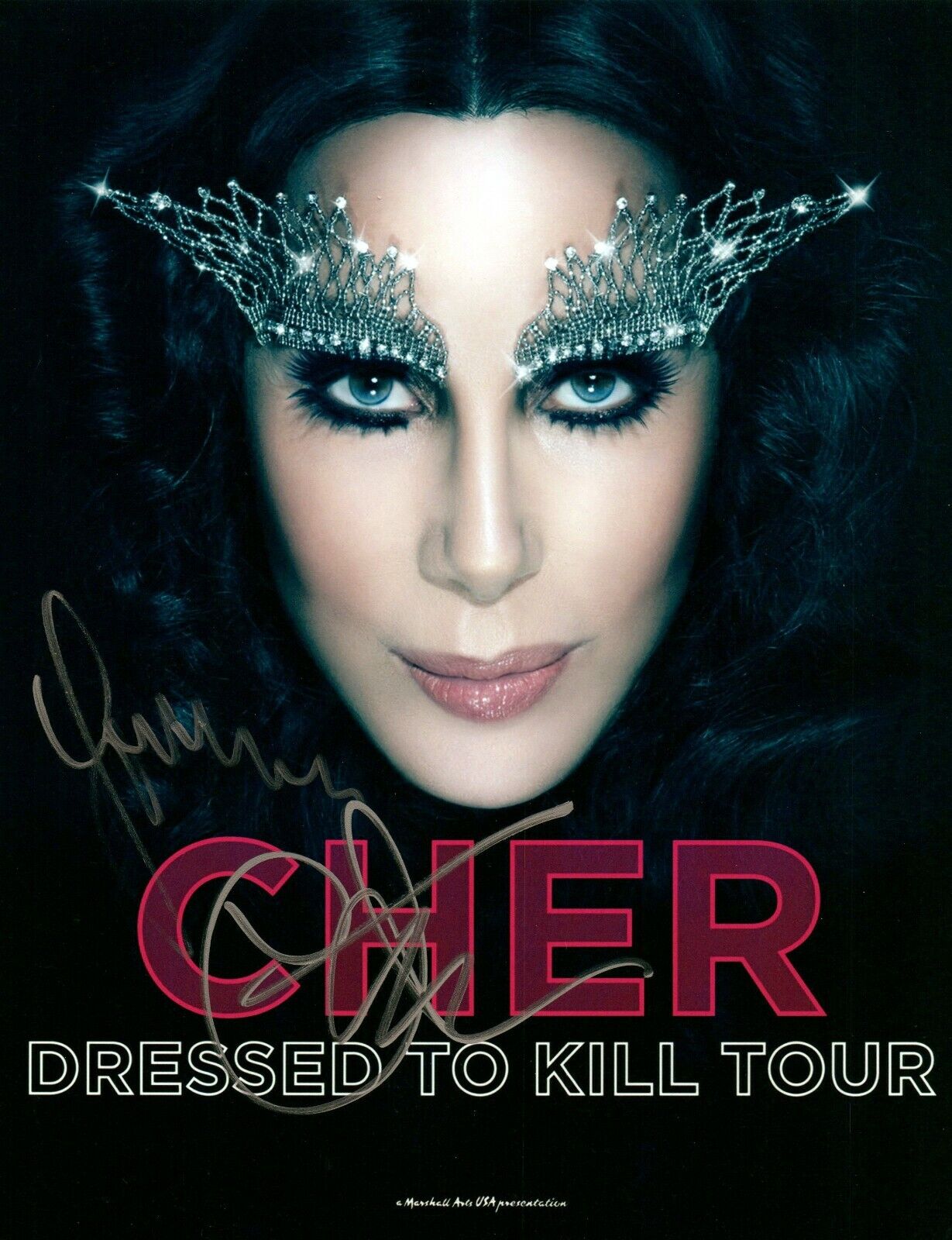 Cher Legendary Singer Hand Signed 8x10 Photo Poster painting Autographed COA 2