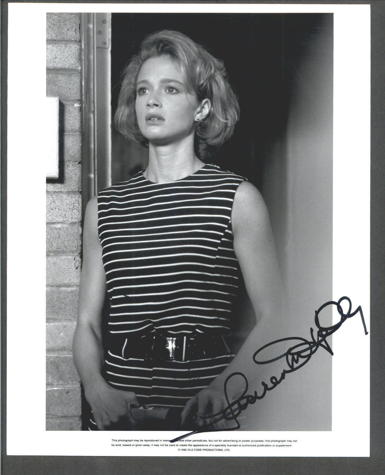 Lauren Holly - 8x10 Signed Autograph Movie Still - Picket Fences