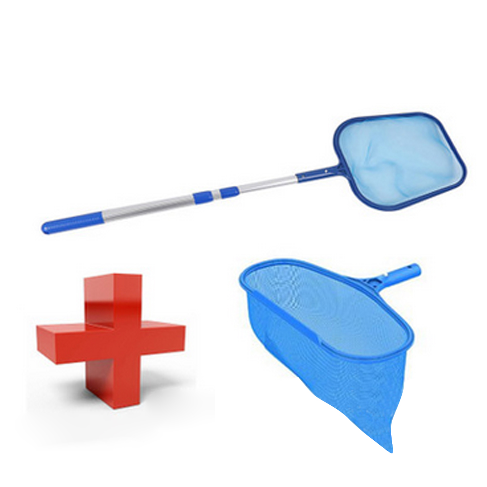 

2pcs Swimming Pool Skimmer Net Removal Leaf Rake Mesh Pouch Ponds Cleaning, 501 Original