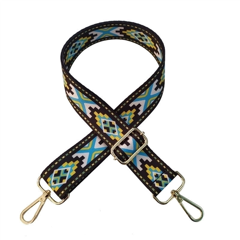 New Colorful Wide Shoulder Straps Purse Accessories Strap Adjustable Shoulder Messenger Bag Long Strap Replacement Burden Reduction Bag Strap