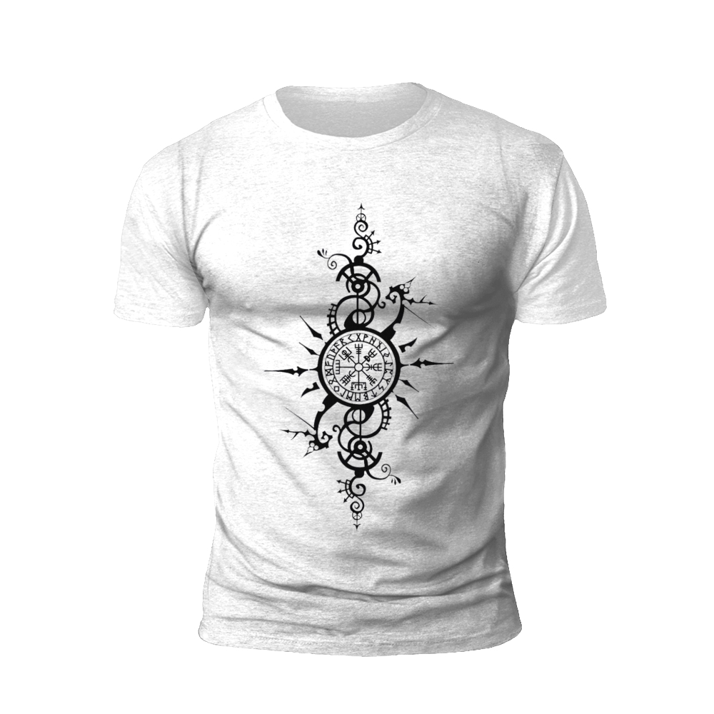 Mystic Compass T-Shirt: Guided by the Arcane