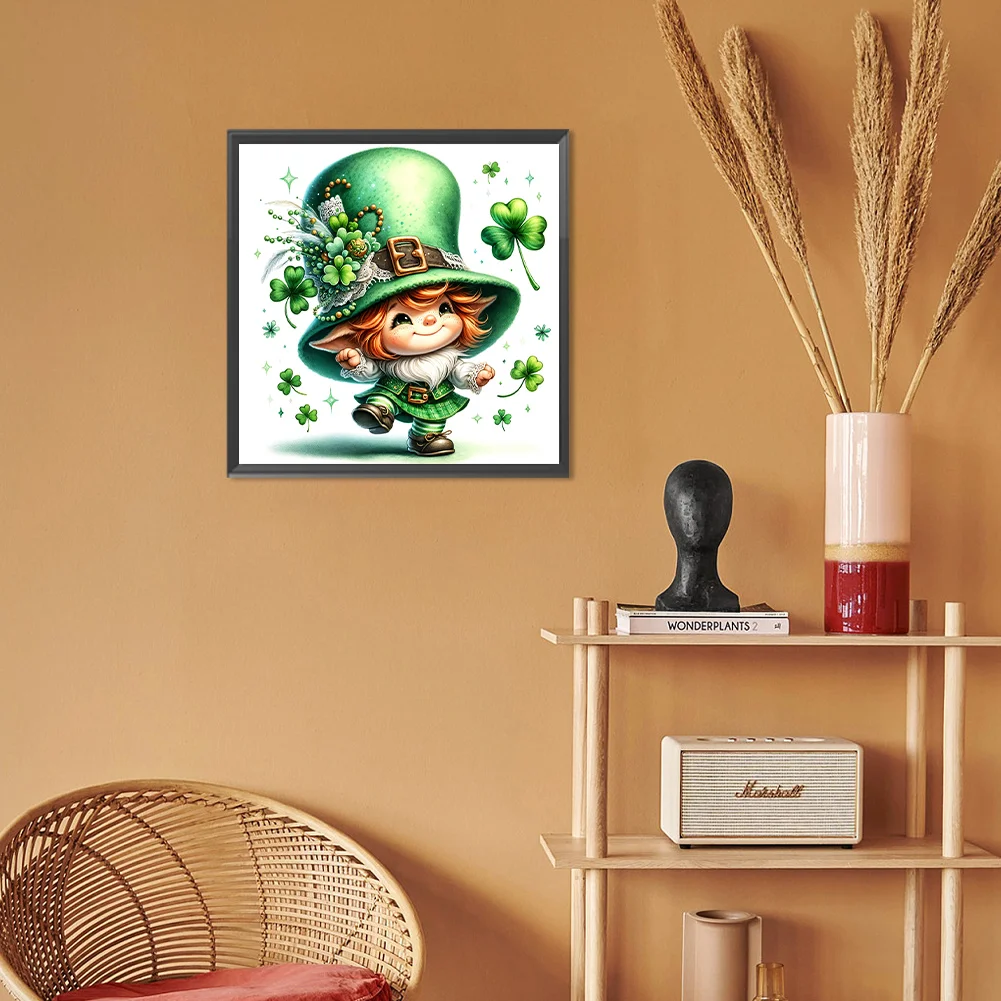 Diamond Painting - Full Round Drill - St.Patrick's Day(Canvas|30*30cm)