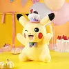 Licensed Dessert Ver. Pikachu Super Soft Short Plush Doll - Free Shipping - Pokemon [In Stock]