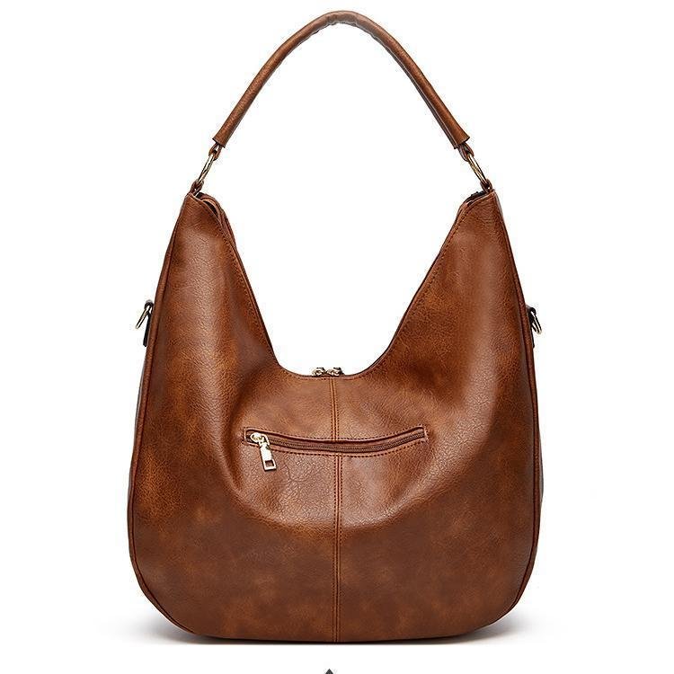 Ladies classic retro large capacity shoulder bag diagonal bag