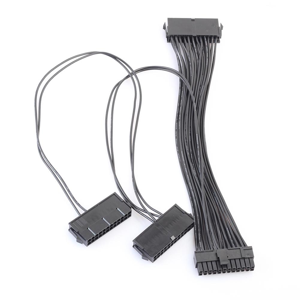 

ATX 24Pin Quad 3 PSU Power Supply Starter Motherboard Adapter Cable, 501 Original