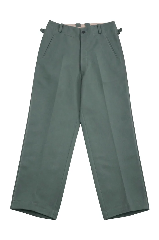   Elite German Fieldgrey Gabardine Straight Trousers German-Uniform