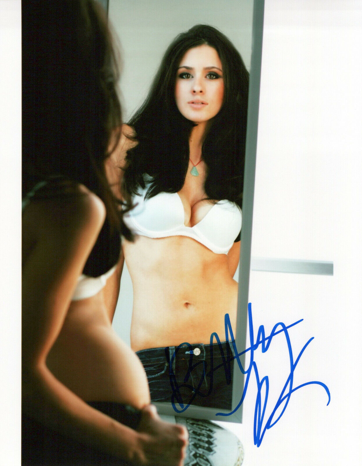 Brittany Furlan glamour shot autographed Photo Poster painting signed 8x10 #14 Instagram comic