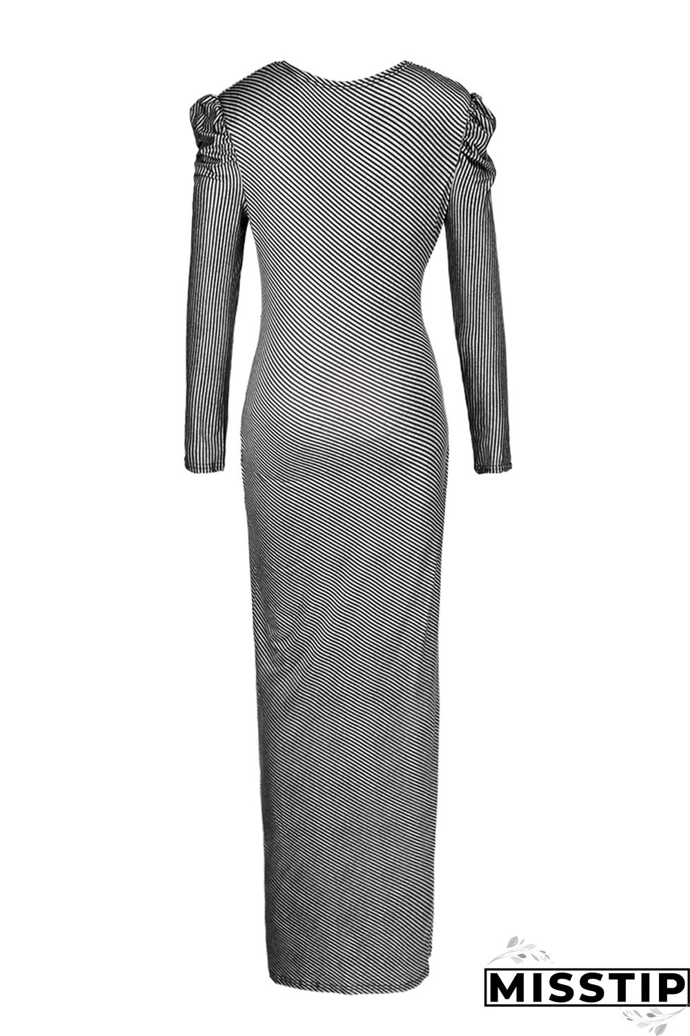 Grey Fashion Casual Solid Patchwork Slit V Neck Evening Dress