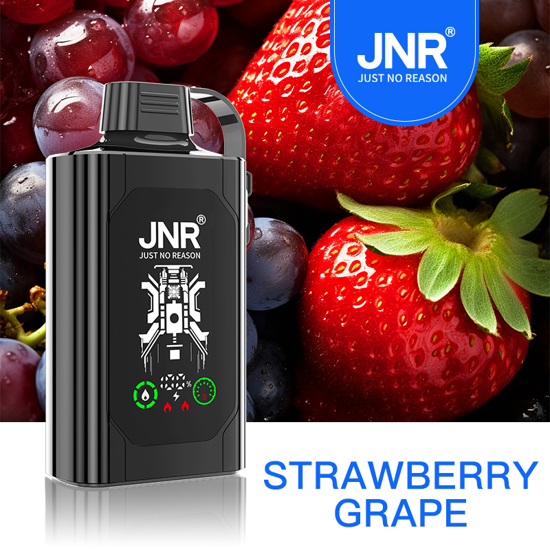 JNR Shisha Hookah Box 30K Disposable Vape-Strawberry Grape Best Vape