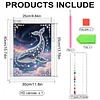 Diamond Painting-DIY Special Shaped Drill Pearl Painting Whale(30x40cm)
