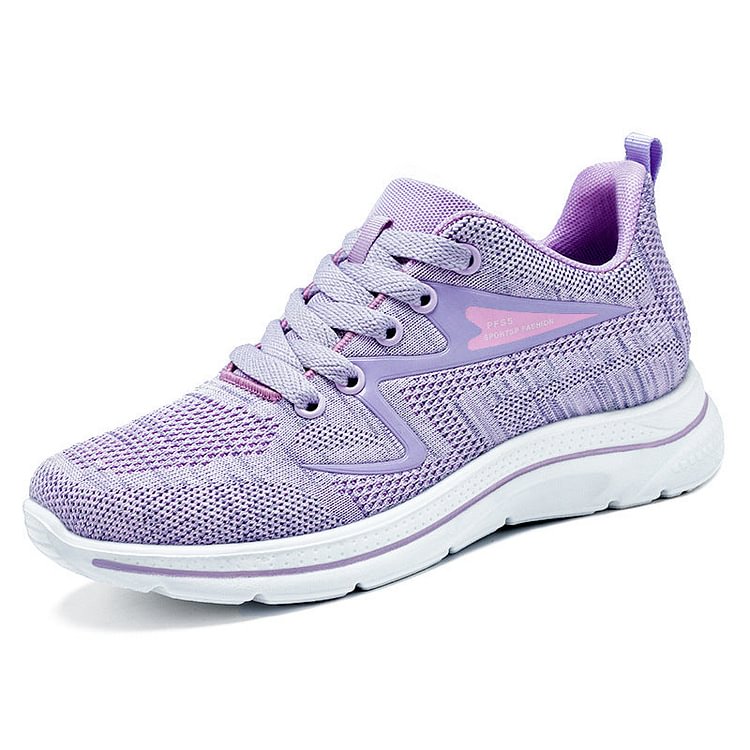 Fashion Soft Sole Fly Knit Sneakers