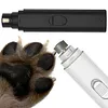 Electric Dog Nail Grinder Rechargeable Pet Nail Trimmer 2-Speed Cat Nail Grinder