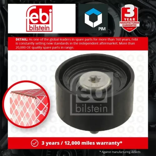 Dronehint Aux Belt Idler Pulley 30441 Febi Guide Deflection 11287800562 Quality Guaranteed Parts