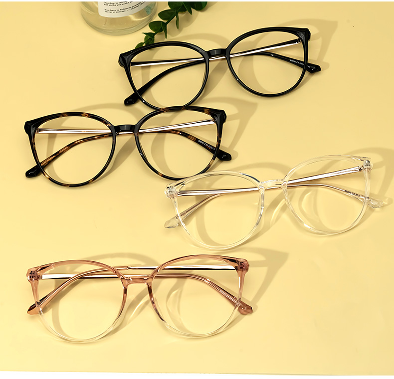 Omar Schwarz Cateye Brille