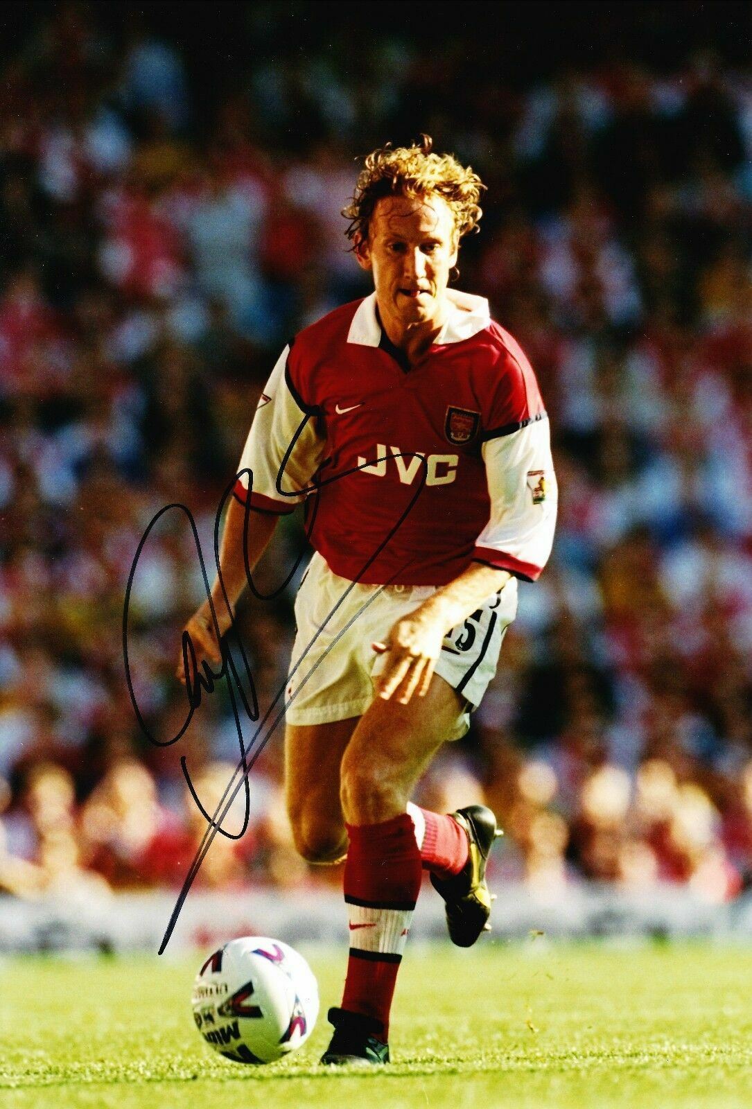 Ray Parlour Signed 12X8 Photo Poster painting Arsenal Genuine AFTAL COA (9078)